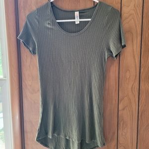 Sz SM - LuLaRoe - Green Blouse